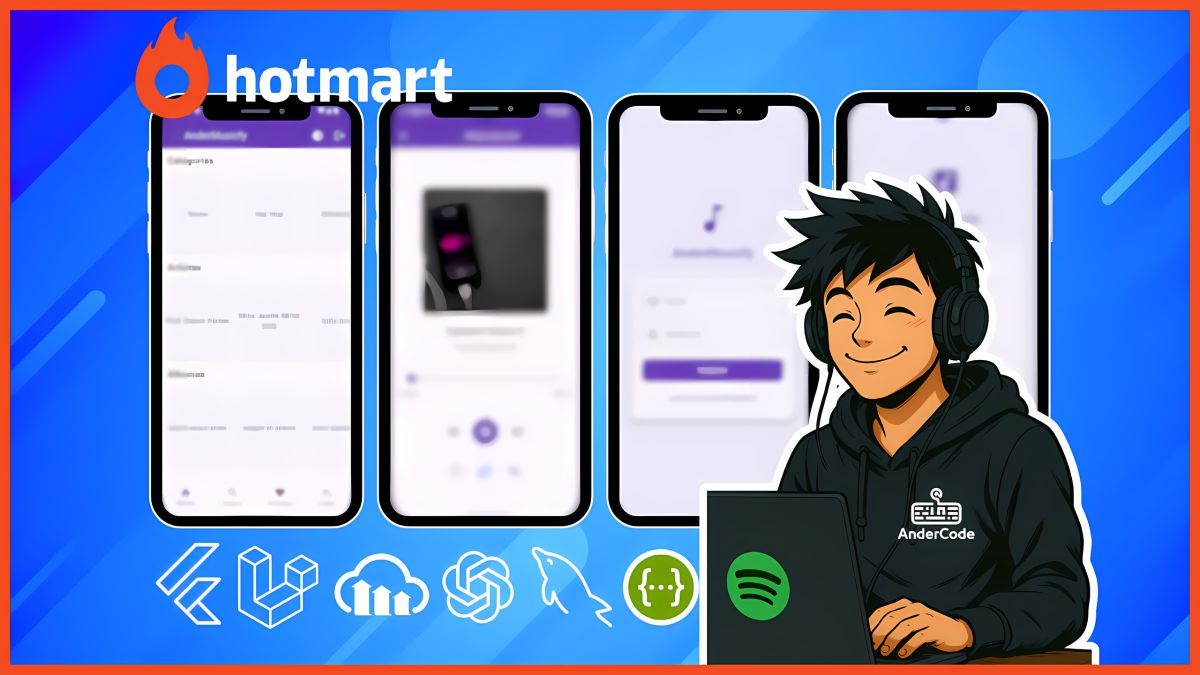 Spotify Clone con Flutter + Laravel y ChatGPT